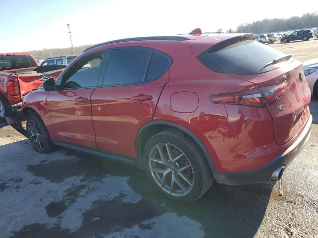 ZASFAKNN4J7B64519 - 2018 ALFA ROMEO STELVIO TI SPORT RED photo 2