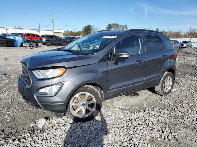 MAJ3S2GE8KC258522 - 2019 FORD ECOSPORT SE GRAY photo 1