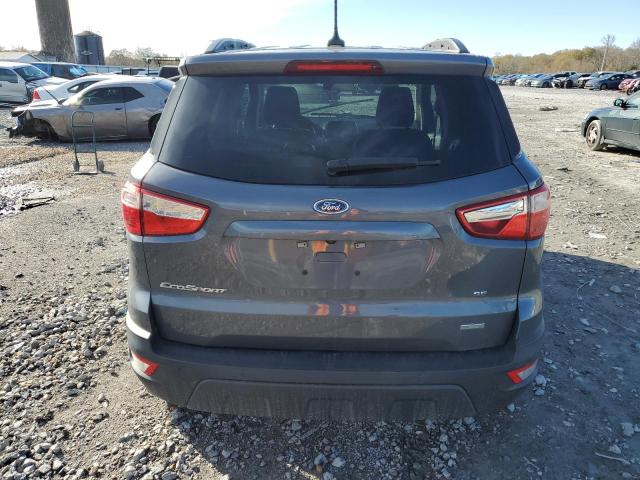 MAJ3S2GE8KC258522 - 2019 FORD ECOSPORT SE GRAY photo 6