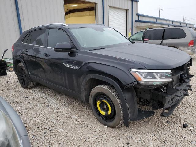 1V2KE2CA5NC229451 - 2022 VOLKSWAGEN ATLAS CROS SE შავი ფოტო 4