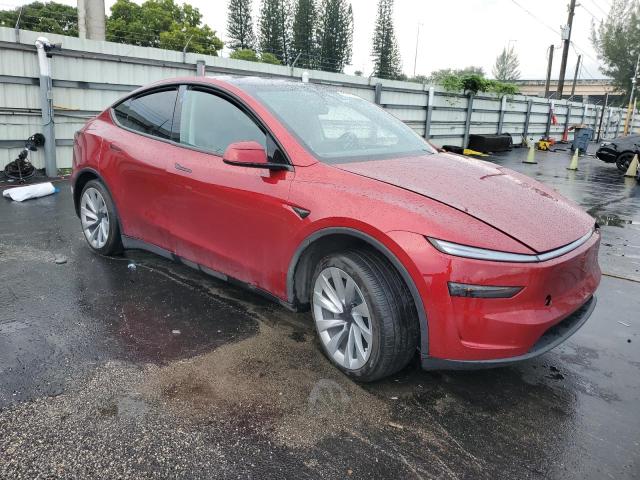7SAYGDEE8TA392838 - 2026 TESLA MODEL Y წითელი ფოტო 4