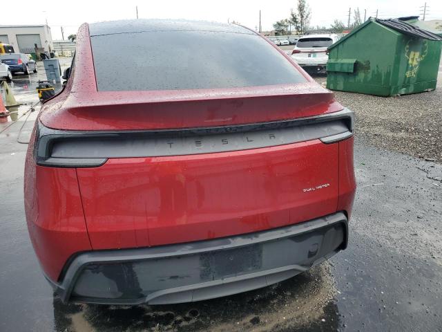 7SAYGDEE8TA392838 - 2026 TESLA MODEL Y წითელი ფოტო 6