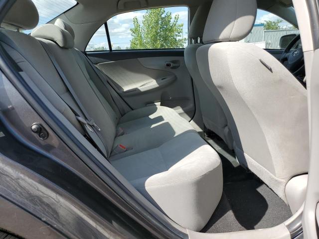 2T1BU4EE4BC681880 - 2011 TOYOTA COROLLA BASE GRAY photo 10
