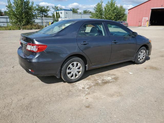 2T1BU4EE4BC681880 - 2011 TOYOTA COROLLA BASE GRAY photo 3