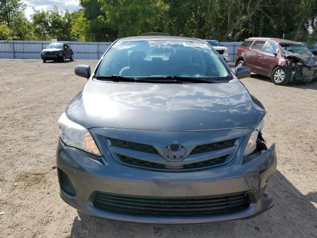 2T1BU4EE4BC681880 - 2011 TOYOTA COROLLA BASE GRAY photo 5