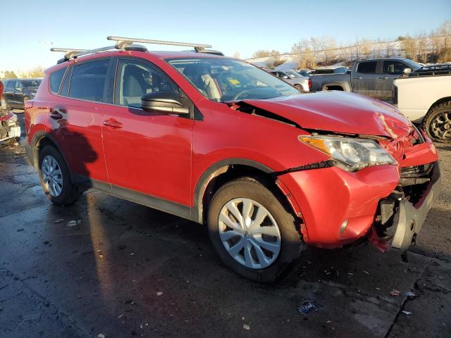 JTMZFREV9FJ025965 - 2015 TOYOTA RAV4 LE RED photo 4