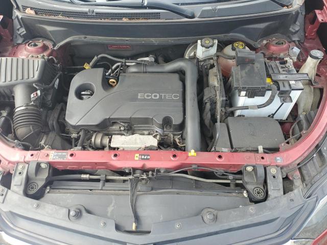 3GNAXJEV6JS568345 - 2018 CHEVROLET EQUINOX LT Czerwony zdjęcie 12