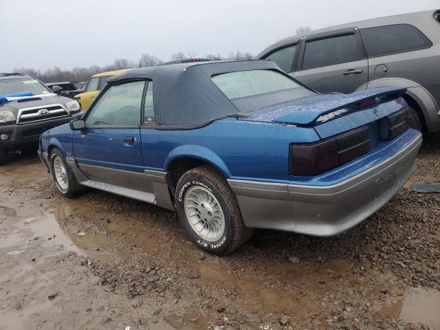 1FACP45E8LF196135 - 1990 FORD MUSTANG GT BLUE photo 2