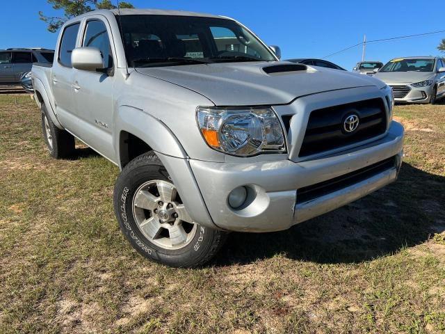 3TMJU62N38M061632 - 2008 TOYOTA TACOMA DOUBLE CAB PRERUNNER SILVER photo 1