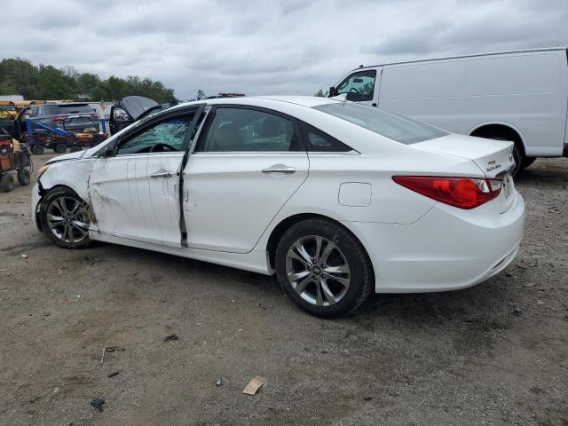 5NPEC4AC1DH626257 - 2013 HYUNDAI SONATA SE WHITE photo 2