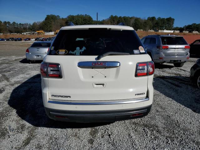 1GKKVRKD6EJ255482 - 2014 GMC ACADIA SLT-1 WHITE photo 6