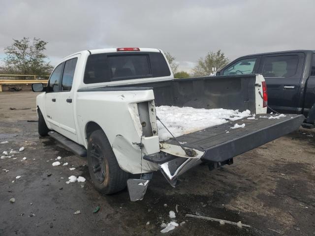 1N6BA0EC7DN305798 - 2013 NISSAN TITAN S WHITE photo 2