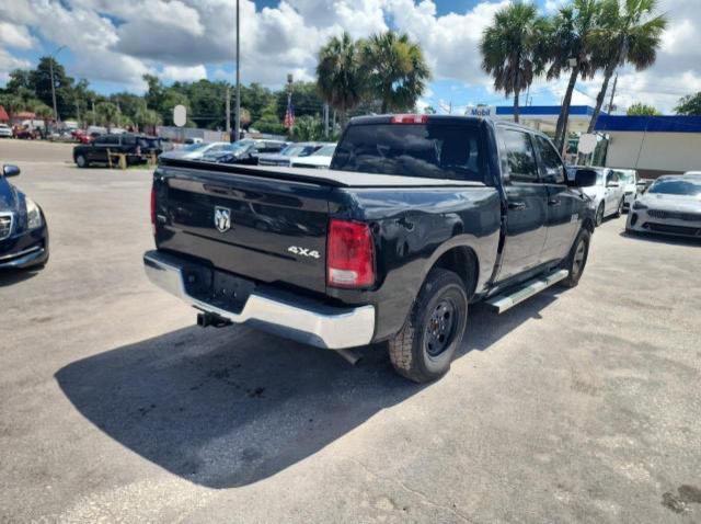 1C6RR7LG2MS532320 - 2021 RAM 1500 CLASS SLT Noir photo 4