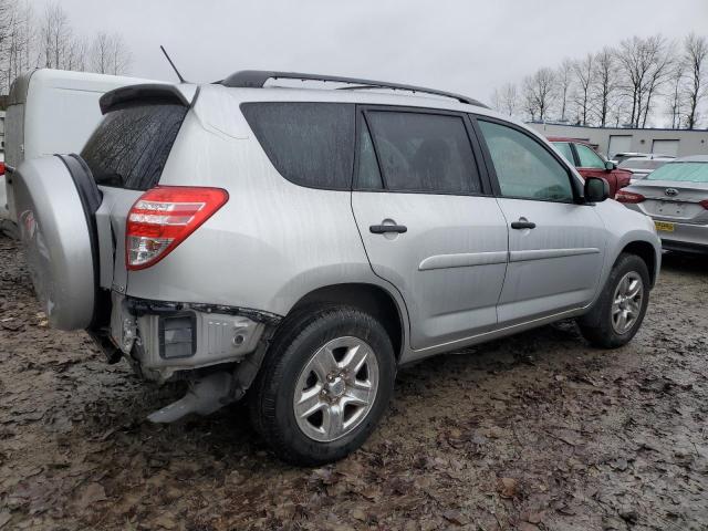 2T3JF4DVXBW147439 - 2011 TOYOTA RAV4 SILVER photo 3