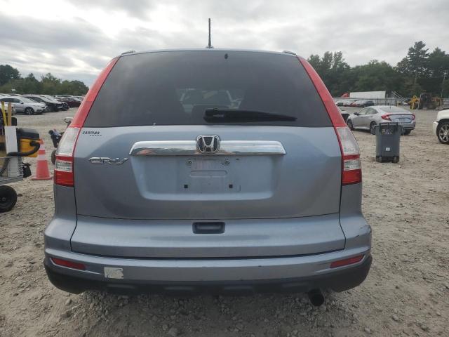 5J6RE3H76AL042372 - 2010 HONDA CR-V EXL BLUE photo 6