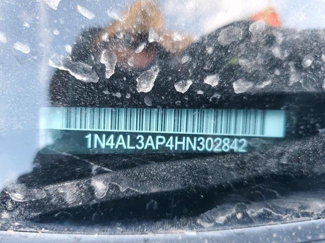 1N4AL3AP4HN302842 - 2017 NISSAN ALTIMA 2.5 BLACK photo 12