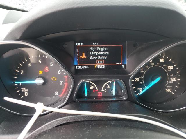 1FMCU9HD4KUB75484 - 2019 FORD ESCAPE SEL رمادي صورة 9