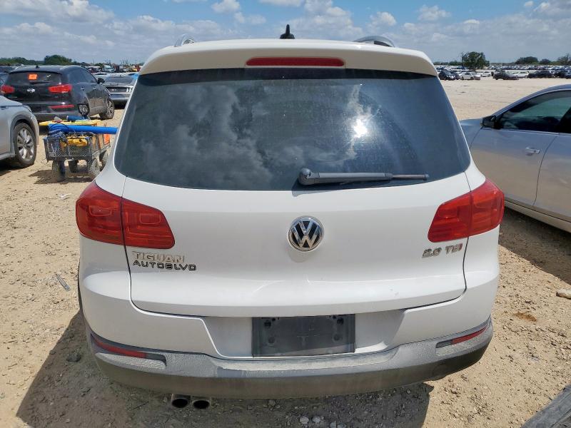 WVGAV3AX5EW039217 - 2014 VOLKSWAGEN TIGUAN S WHITE photo 6