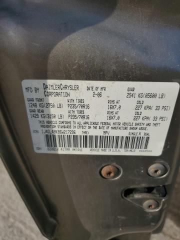 1J4GL48K86W217296 - 2006 JEEP LIBERTY SPORT ორფეროვანი ფოტო 13