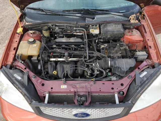 3FAFP37N05R156898 - 2005 FORD FOCUS ZX5 ORANGE photo 11