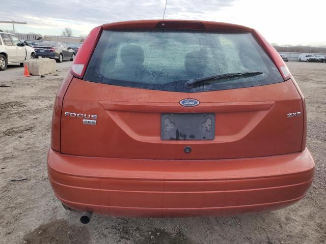 3FAFP37N05R156898 - 2005 FORD FOCUS ZX5 ORANGE photo 6