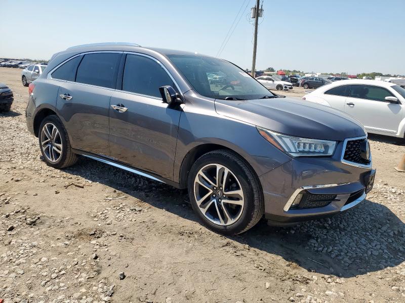 5FRYD4H8XHB038033 - 2017 ACURA MDX ADVANCE GRAY photo 4