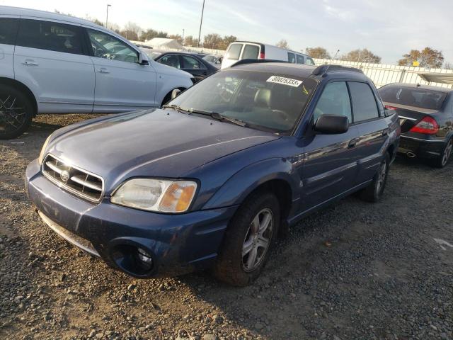 4S4BT62C057102919 - 2005 SUBARU BAJA SPORT BLUE photo 1