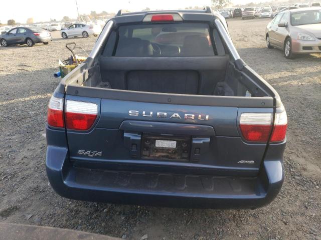 4S4BT62C057102919 - 2005 SUBARU BAJA SPORT BLUE photo 6