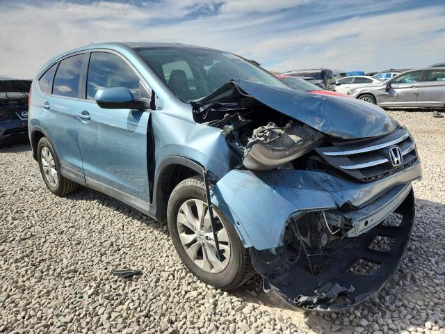 5J6RM3H56DL005781 - 2013 HONDA CR-V EX BLUE photo 4