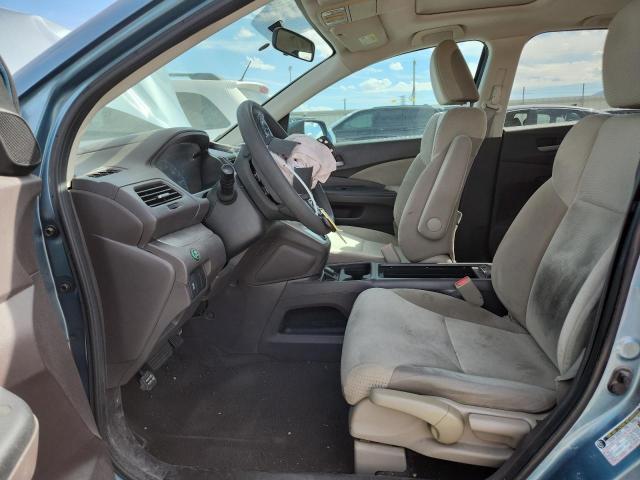 5J6RM3H56DL005781 - 2013 HONDA CR-V EX BLUE photo 7