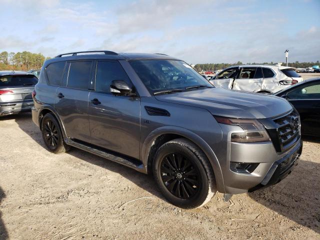 JN8AY2BA3M9370086 - 2021 NISSAN ARMADA SL GRAY photo 4