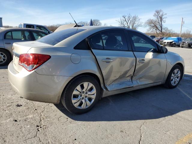 1G1PA5SH7E7176868 - 2014 CHEVROLET CRUZE LS GOLD photo 3