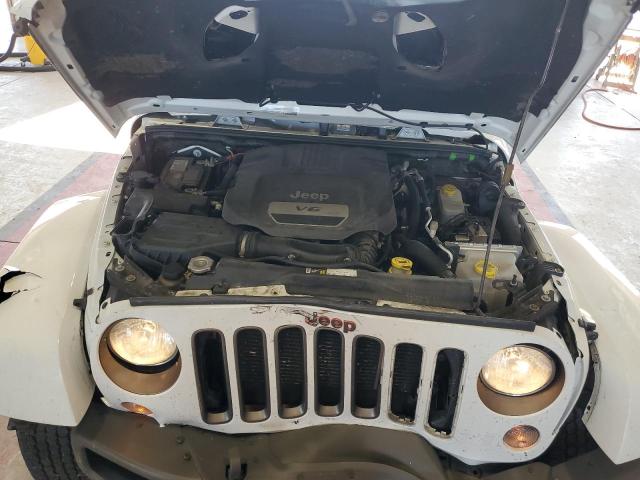 1C4AJWBG5GL322740 - 2016 JEEP WRANGLER SAHARA WHITE photo 12