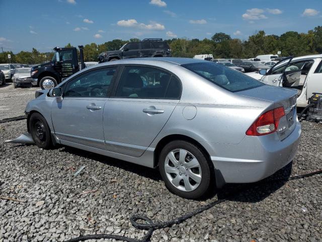 19XFA1F53BE045217 - 2011 HONDA CIVIC LX SILVER photo 2