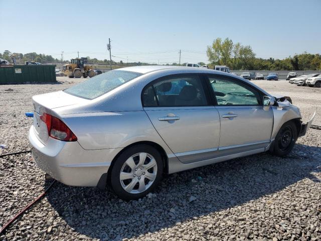 19XFA1F53BE045217 - 2011 HONDA CIVIC LX SILVER photo 3