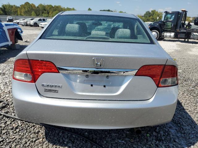 19XFA1F53BE045217 - 2011 HONDA CIVIC LX SILVER photo 6
