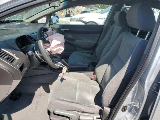 19XFA1F53BE045217 - 2011 HONDA CIVIC LX SILVER photo 7