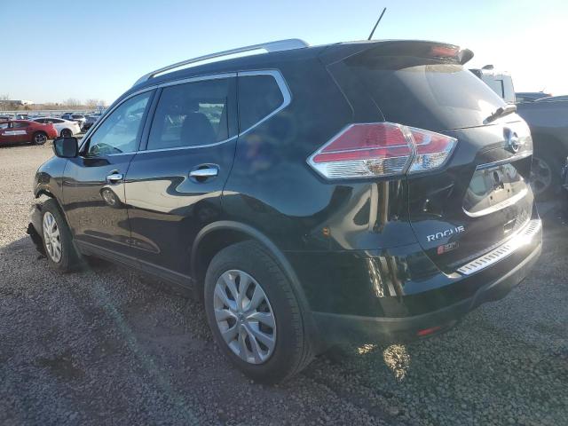 KNMAT2MT5GP622333 - 2016 NISSAN ROGUE S BLACK photo 2