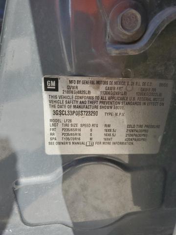 3GSCL33P08S723290 - 2008 SATURN VUE XE Գրաֆիտ լուսանկար 13