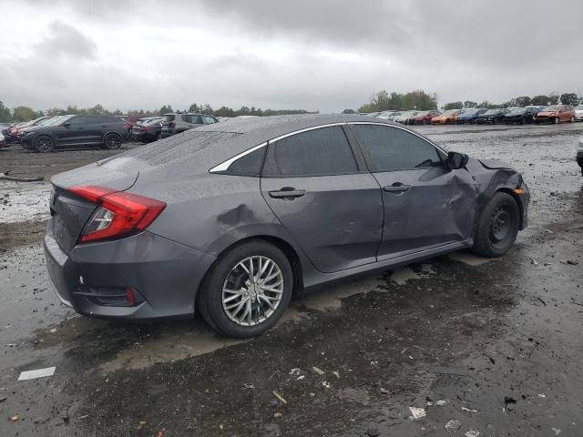 2HGFC2F68KH500447 - 2019 HONDA CIVIC LX ნაცრისფერი ფოტო 3