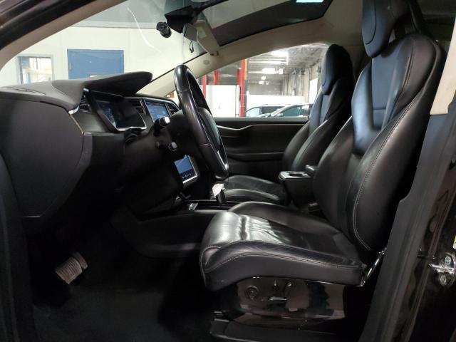 5YJXCBE24GF004673 - 2016 TESLA MODEL X BLACK photo 7