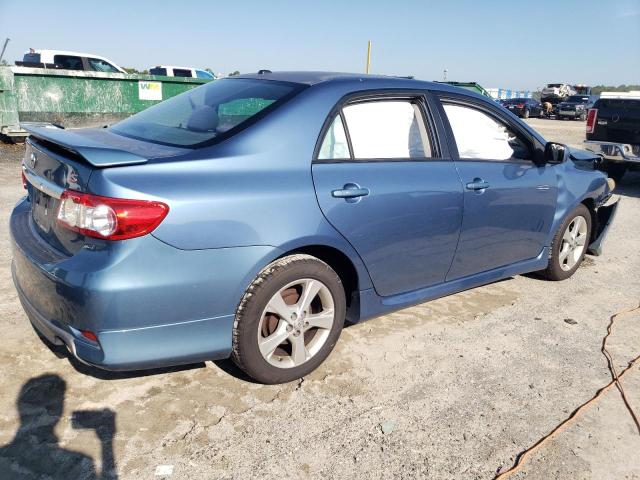 5YFBU4EE4CP007746 - 2012 TOYOTA COROLLA BASE 蓝色 照片 3