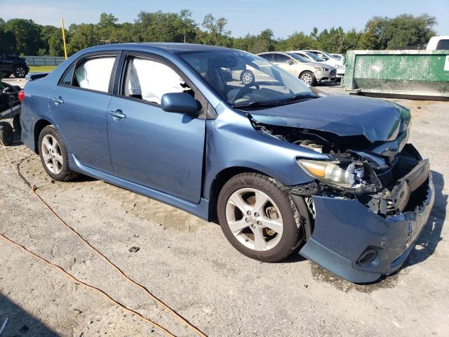5YFBU4EE4CP007746 - 2012 TOYOTA COROLLA BASE 蓝色 照片 4