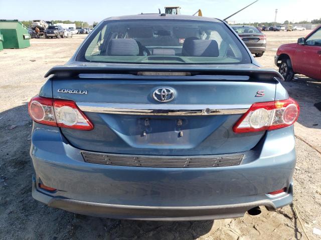 5YFBU4EE4CP007746 - 2012 TOYOTA COROLLA BASE 蓝色 照片 6