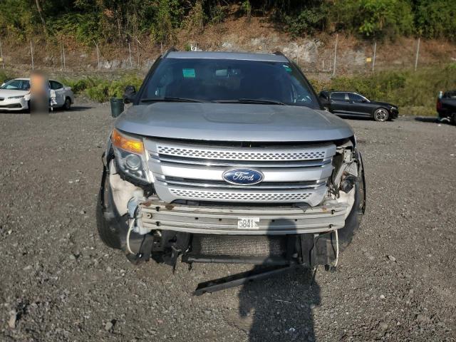 1FM5K8D82EGA41934 - 2014 FORD EXPLORER XLT SILVER photo 5