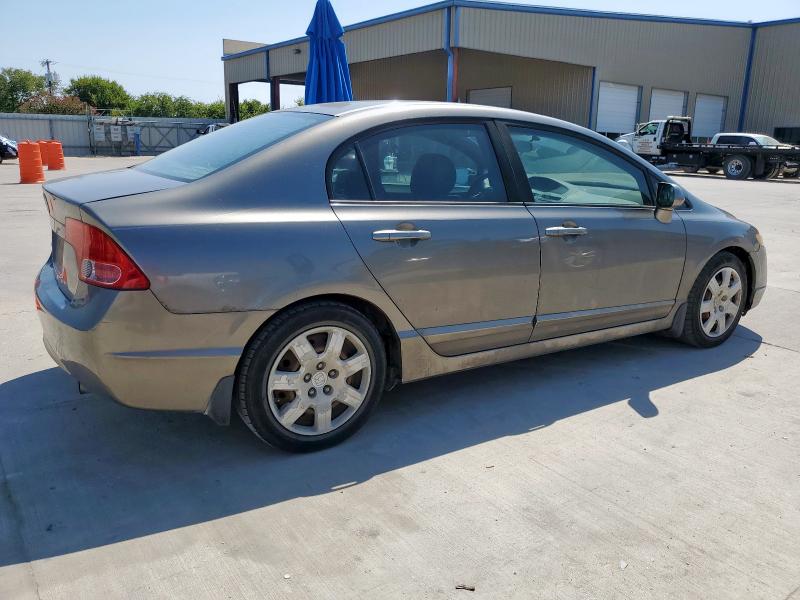 1HGFA16598L020663 - 2008 HONDA CIVIC LX GRAY photo 3