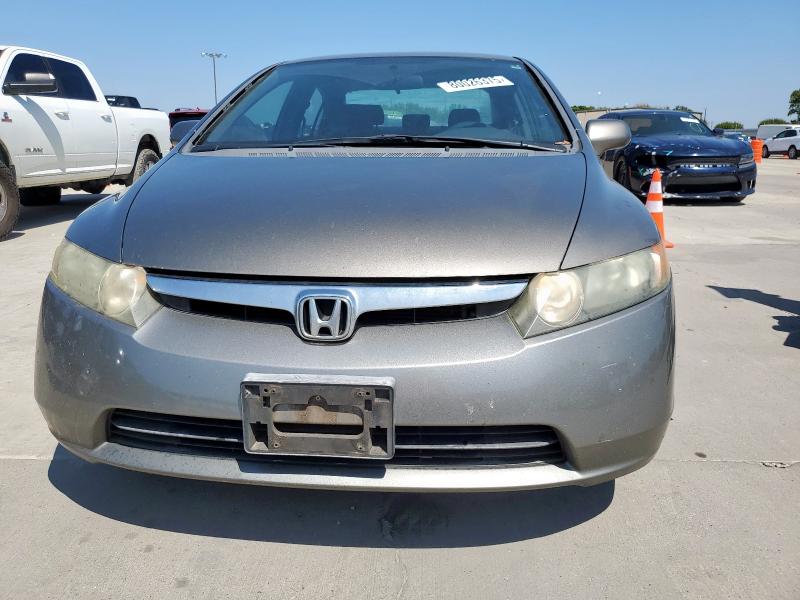 1HGFA16598L020663 - 2008 HONDA CIVIC LX GRAY photo 5