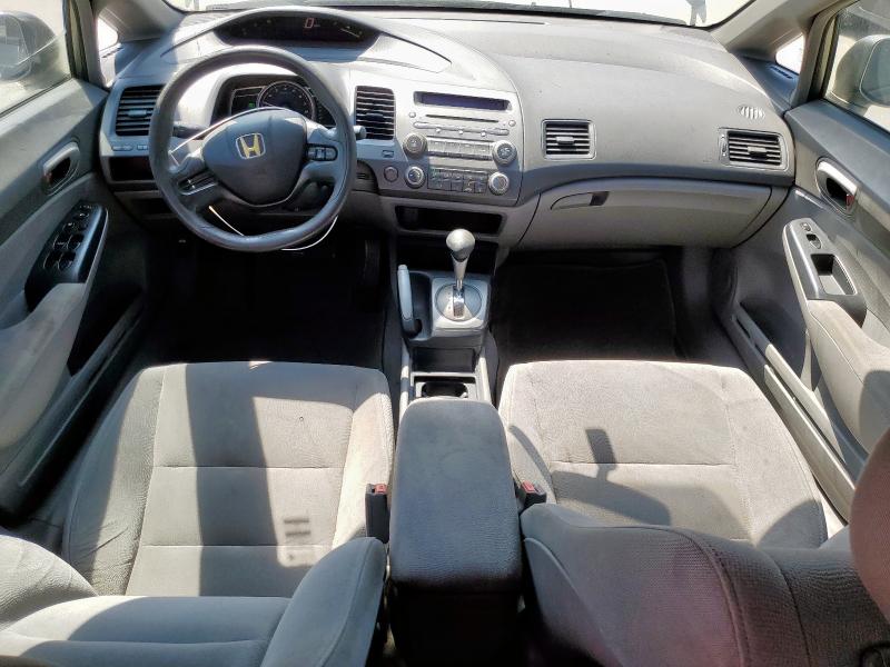 1HGFA16598L020663 - 2008 HONDA CIVIC LX GRAY photo 8