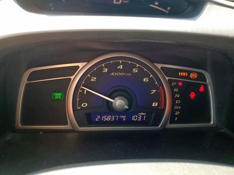 1HGFA16598L020663 - 2008 HONDA CIVIC LX GRAY photo 9