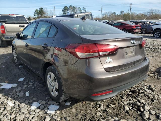 3KPFK4A7XHE137327 - 2017 KIA FORTE LX BLUE photo 2